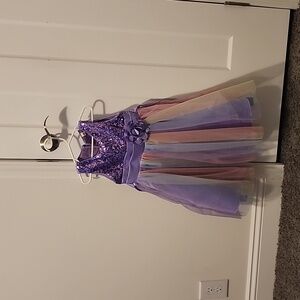 4T Purple Formal Dress